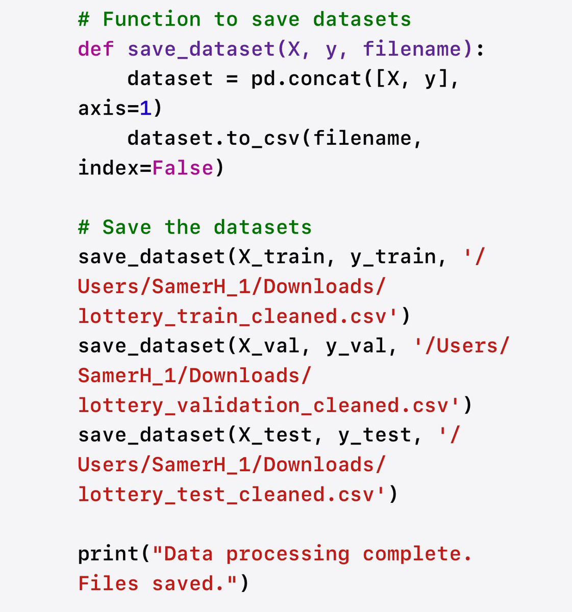 ai_samerhaddad's tweet photo. I have a data set i cleaned through pandas in Python, still every time i drop in create ML the one field i want as a target doesn't show up in targets! Anyone can tell what i am doing wrong??

#pandas #Python #ml #createml #xcode https://t.co/ZQiE8Y7eHk