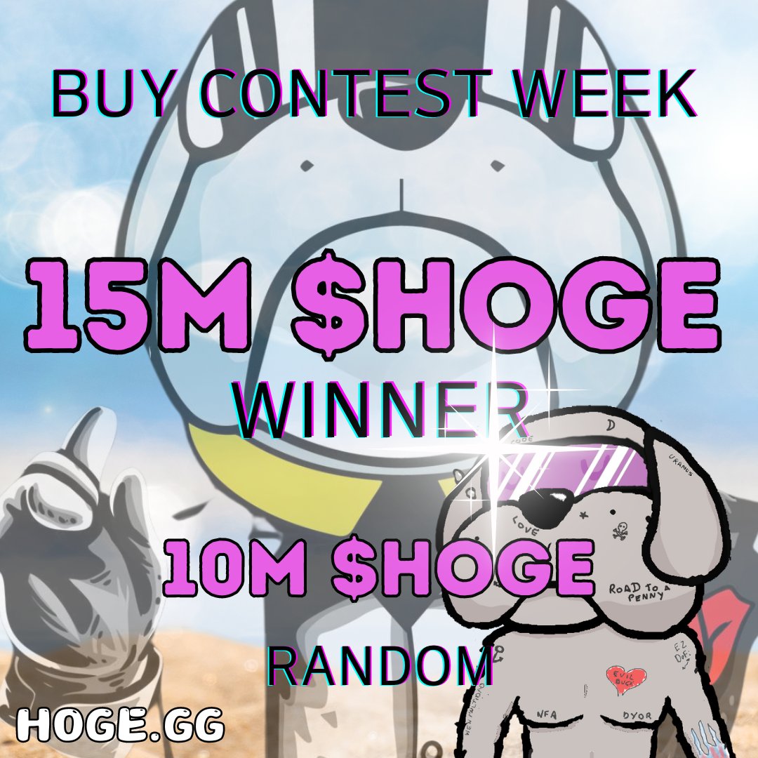 spaggmayo's tweet photo. Don't forget $HOGE $SOLANA #CONTEST #Giveaway https://t.co/mHOPlMnp81