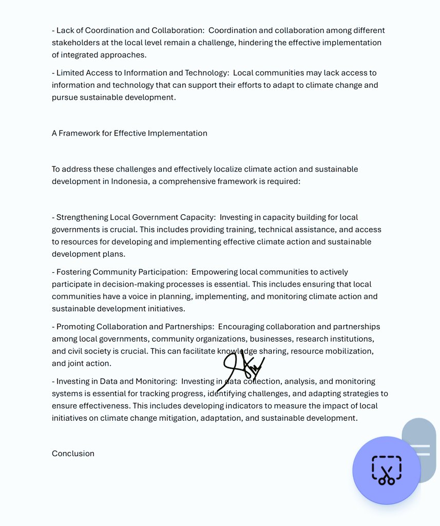 Localizing Climate Action and Sustainable Development In Indonesia.