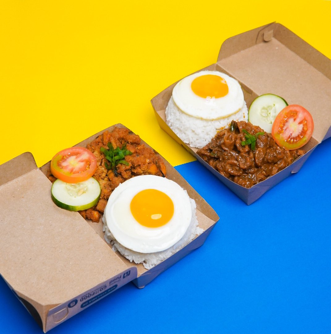 RYONADIO's tweet photo. “Nekad resign dari perusahaan dengan gaji 2 digit buat jualan online”

Yang di Jogja boleh dong cobain Nasi Kriwil Indonesia, udah ada di Shopeefood, Grabfood &amp; Gofood! 🥹

Dijamin enak bgt aslik! https://t.co/1HWqYK7UQu