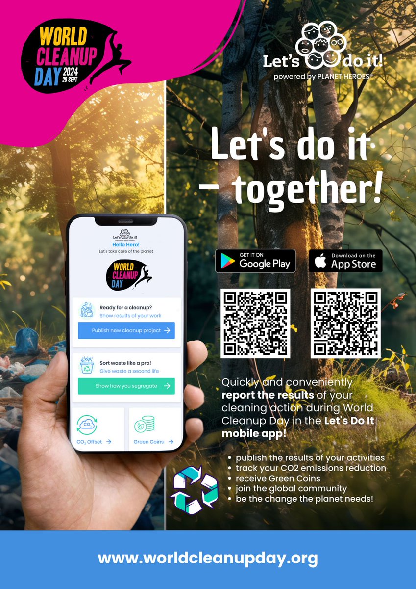 World Cleanup Day tweet media