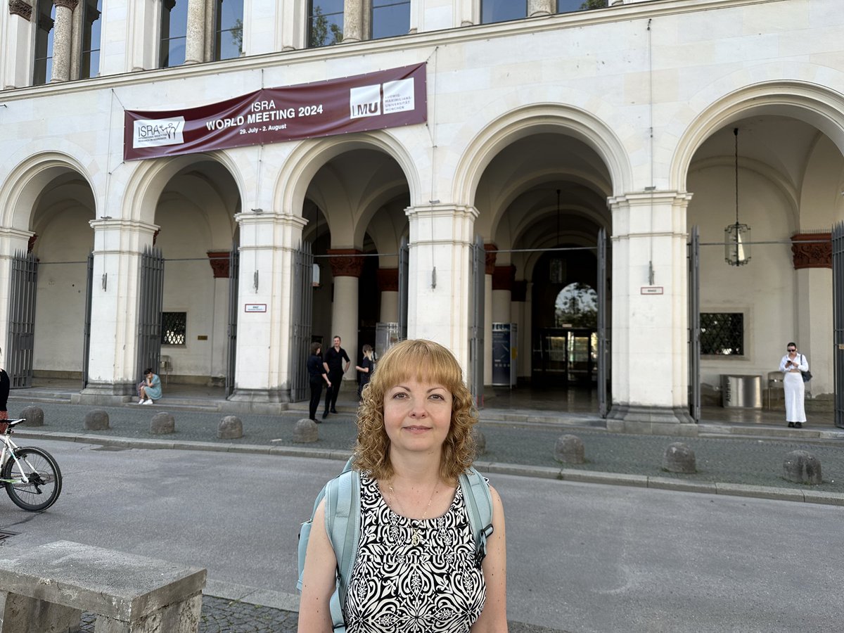 DYSC_LAB's tweet photo. At ISRA 2024 in Munich! Dr. Closson presented @DYSC_LAB research on relational victimization in emerging adults’ friendships and romantic relationships. Beautiful conference venue at LMU! @PsycSMU @SMUScience #aggressionresearch #relationships #emergingadulthood https://t.co/DAmM8kWTxz