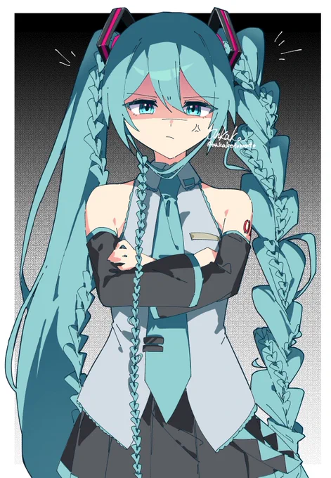 マスター、遅刻。 #初音ミク