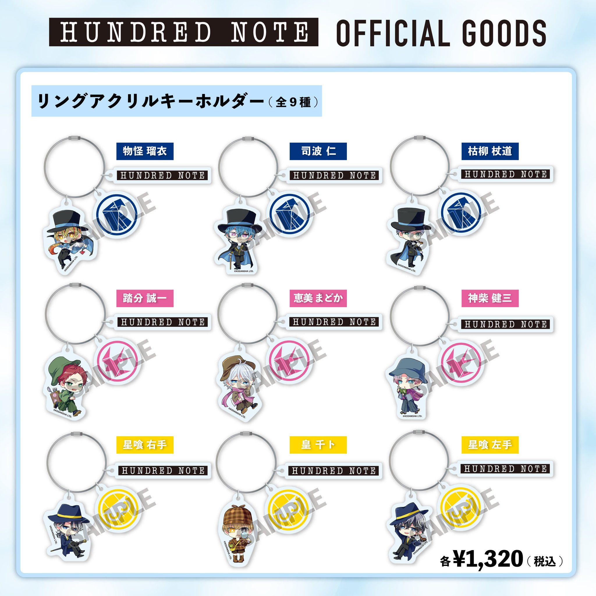 ハンドレッドライン　布ポスター　アクリルキーホルダー　小説 ハンドレッドライン ハンドラ アクスタ アクキー 布ポスター
