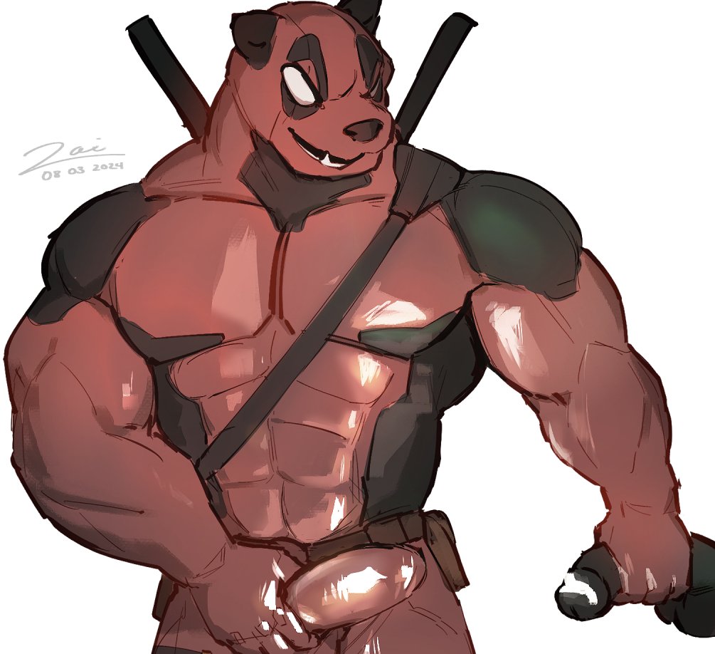 a friend asked me to imagine furrify deadpool