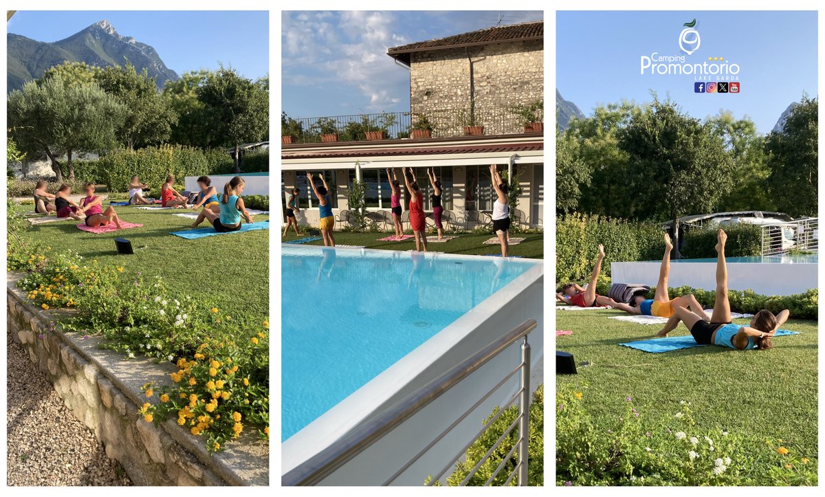 CampingPromonto's tweet photo. #campingpromontorio Morning Workout! 😍🫶🏻🍋🌷

Info and reservations:
📩 e-mail: info@campingpromontorio.it
📲Whatsapp: +390365541540

#swimmingpool #quality #glamcamp #lakegarda #toscolanomaderno #italy #season2024 #summer #spring #flowers #pilates #workout https://t.co/usIx1Dmhdx