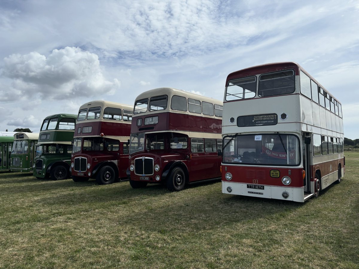 We are at The Provincial Society ‘Gosport Bus Rally’ today with a selection of members vehicles on display at the event until 16:30.