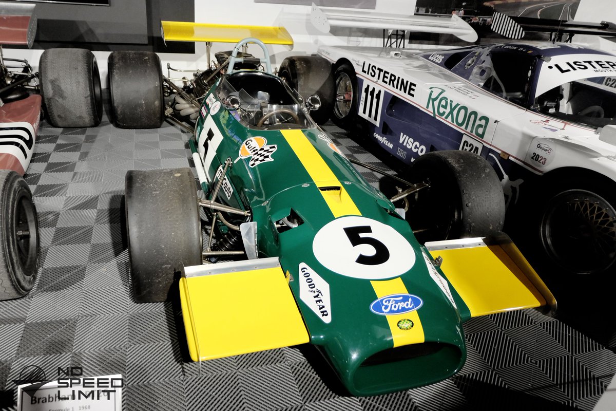 NoSpeedLimit_it's tweet image. #formulafriday 1968 #brabhamBT26 #formula1 #cosworth #motorsport #circuitspafrancorchamps #spafrancorchamps #MuséeduCircuitdeSpaFrancorchamps