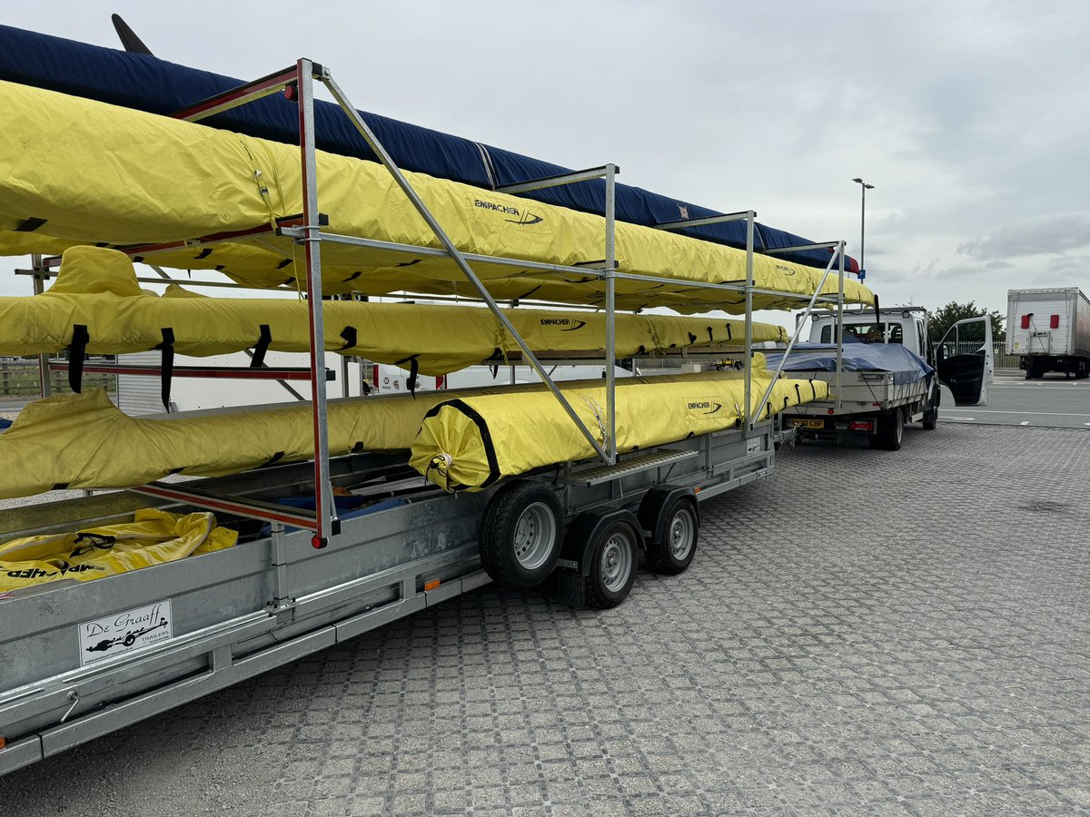 Next step, taking the boats back home.