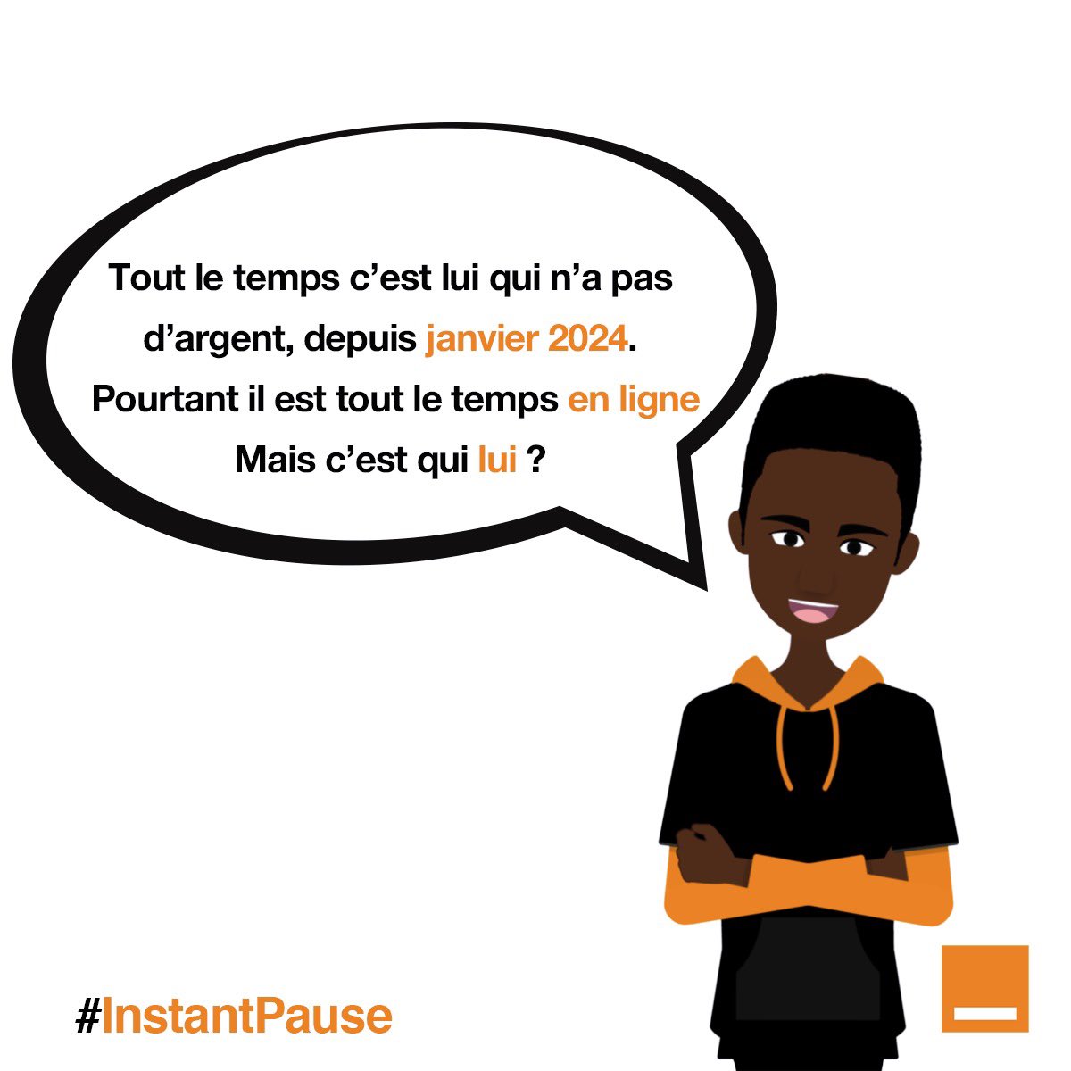 orangeguinee_gn's tweet photo. Mais c’est qui lui ? 😅
#OrangeVousAccompagne #InstantPause https://t.co/FSkfWw3VfL