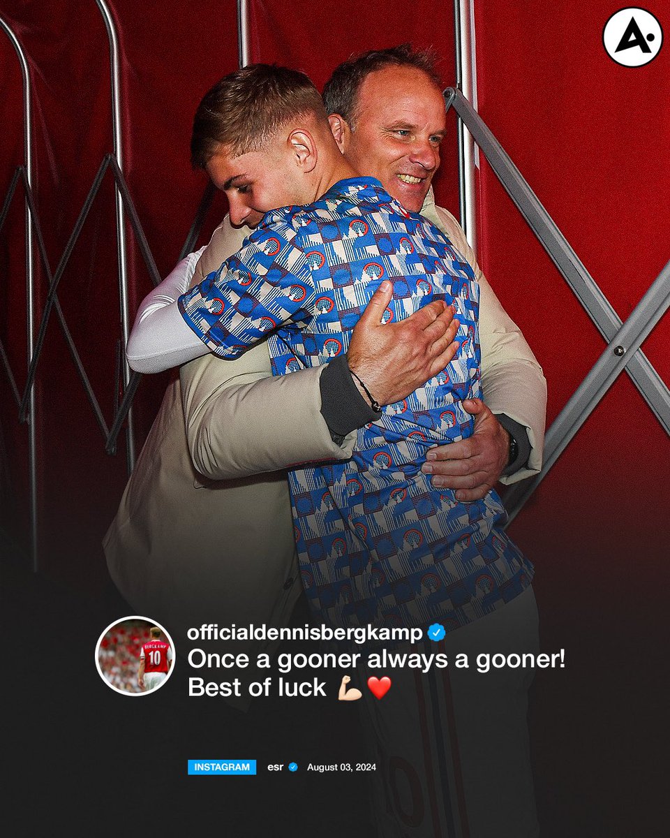 arsenalinside_'s tweet photo. Beautiful reply to Emile Smith Rowe from the Arsenal legend, Dennis Bergkamp 🥹❤️ https://t.co/Yws5VgqwYj