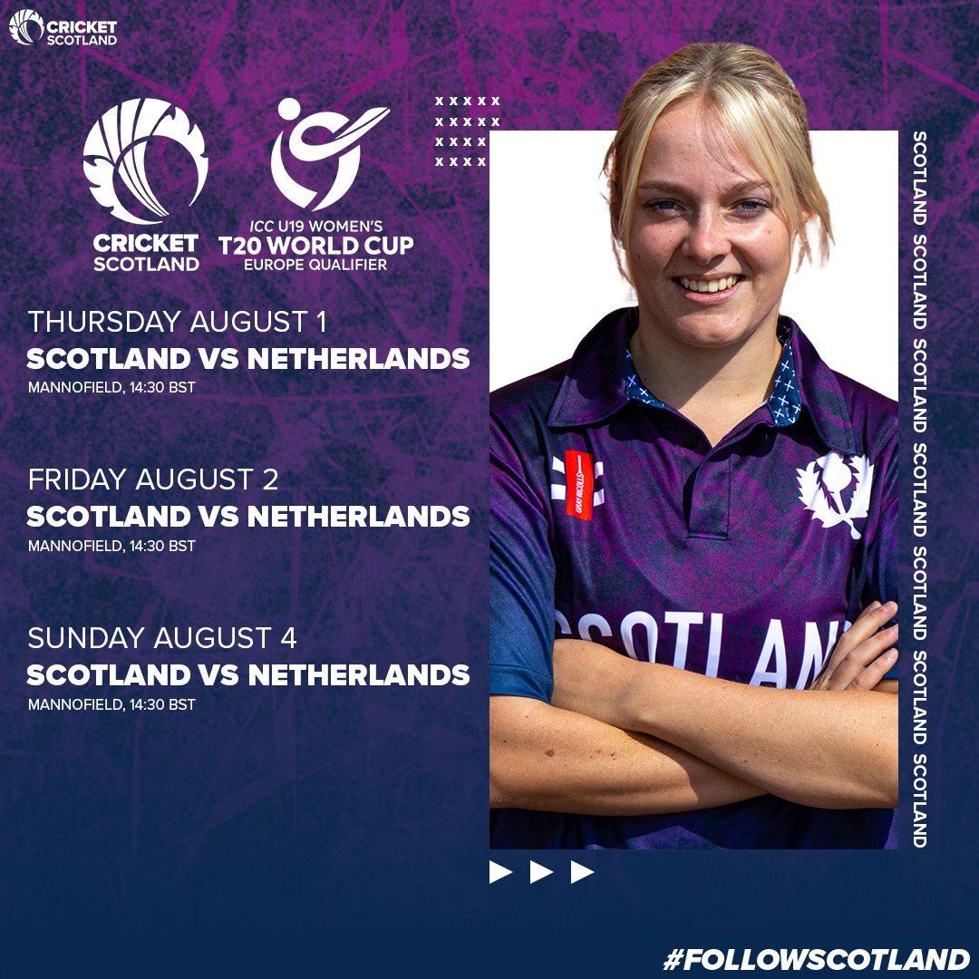 CricketScotland's tweet photo. Matchday 3β£ at Mannofield
See if our U19s can make it a clean sweep against the Dutch π΄σ §σ ’σ ³σ £σ ΄σ Ώπ³π±
π 1430 start
π Entry
π@AberdeenshireCC
#FollowScotland
#ChooseCricket https://t.co/Lb8y5cEcYM