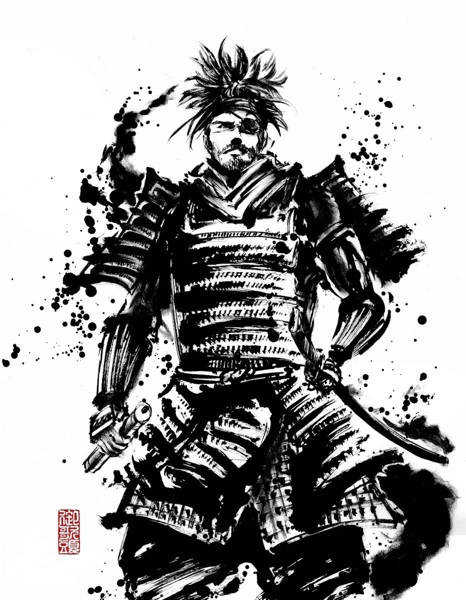 山本勘助。
Kansuke Yamamoto. 