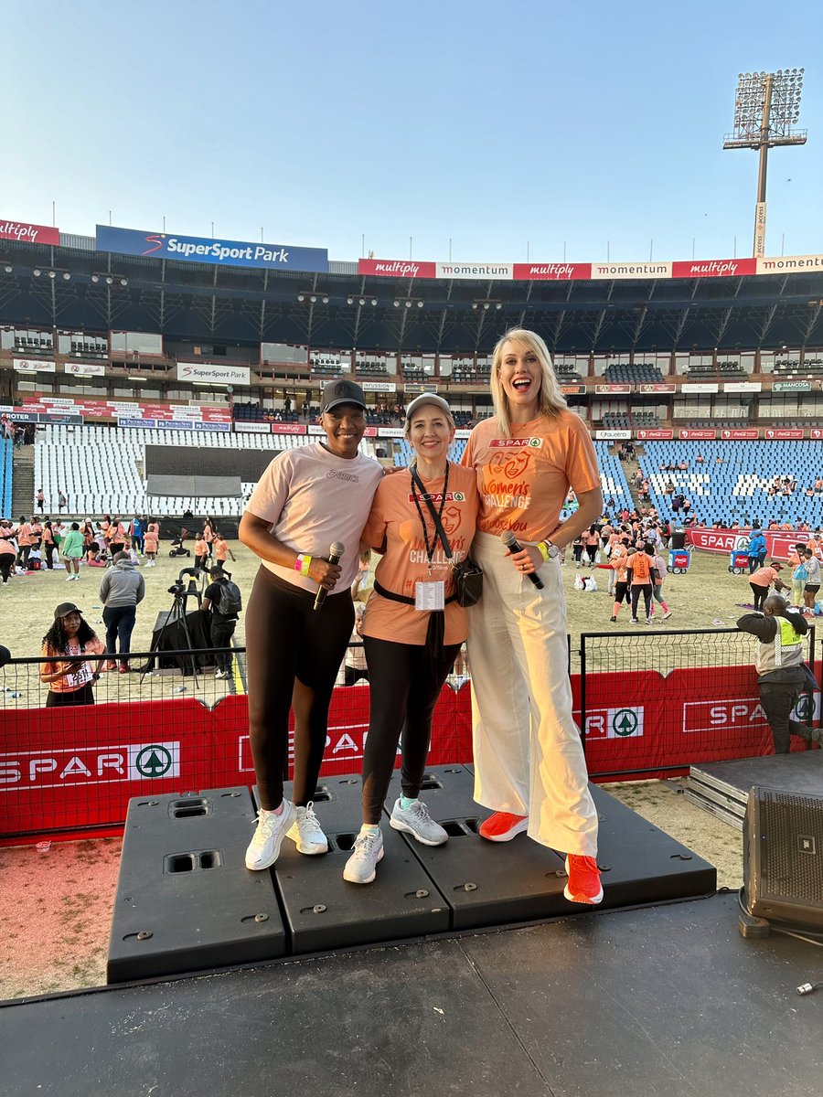 Another glorious @SPARWomensTshwane filled with optimistic, passionate people coming together to make a positive difference. 15,000 participants &amp; a beautiful day all round! 

Huge congrats to the team &amp; to our winner Glenrose Xaba. You legend! 

#ChooseYou #SPARWomensTshwane