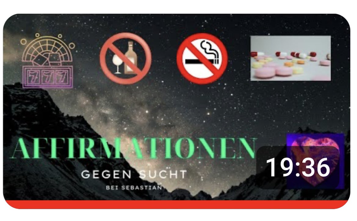 beckus86's tweet photo. Affirmation gegen Sucht 👇🏻👇🏻

https://t.co/CzEwyxLDtE

#affirmations #sucht #Mindset #affirmation #viral #art https://t.co/IoZoDVKOKe