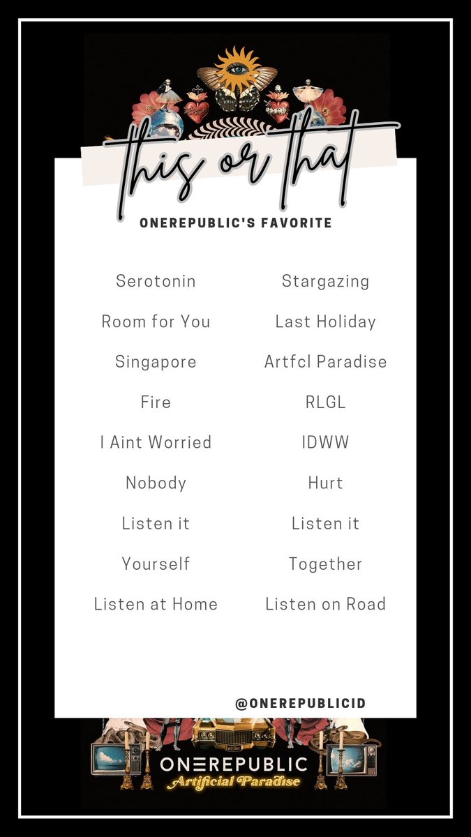 OneRepublicIndo's tweet photo. Hello all, here is our template to share for fun~ https://t.co/Lncvw9gyIi