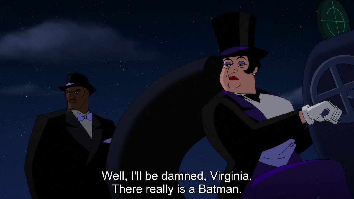 lananetdressrey's tweet photo. #oswalda is so cunty I love her. #BatmanCapedCrusader https://t.co/4KVSauGRkP