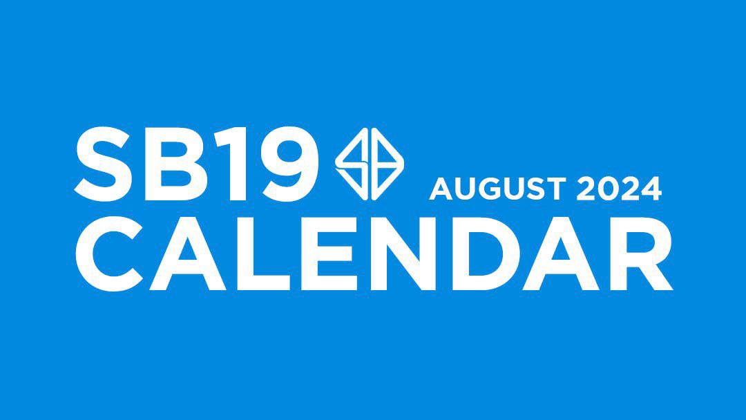 SB19Official's tweet photo. 🔵SB19 CALENDAR [AUGUST 2024]

*Subject to change without prior notice
#SB19 #SB19_PABLO #SB19_JOSH #SB19_STELL #SB19_KEN #SB19_JUSTIN https://t.co/5XspkEzXMd