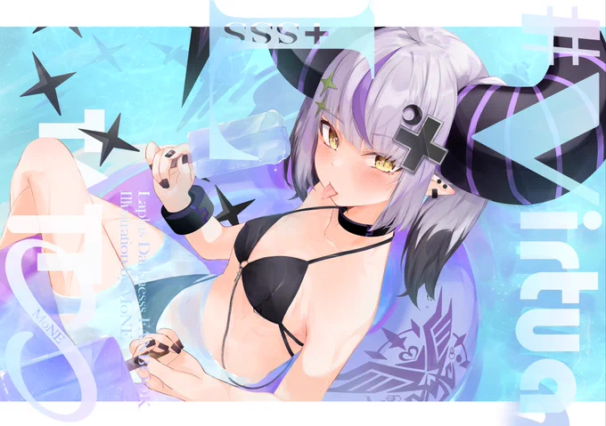 『夏コミ新刊の表紙』#laplus_artdesu #lap_summer #C104 