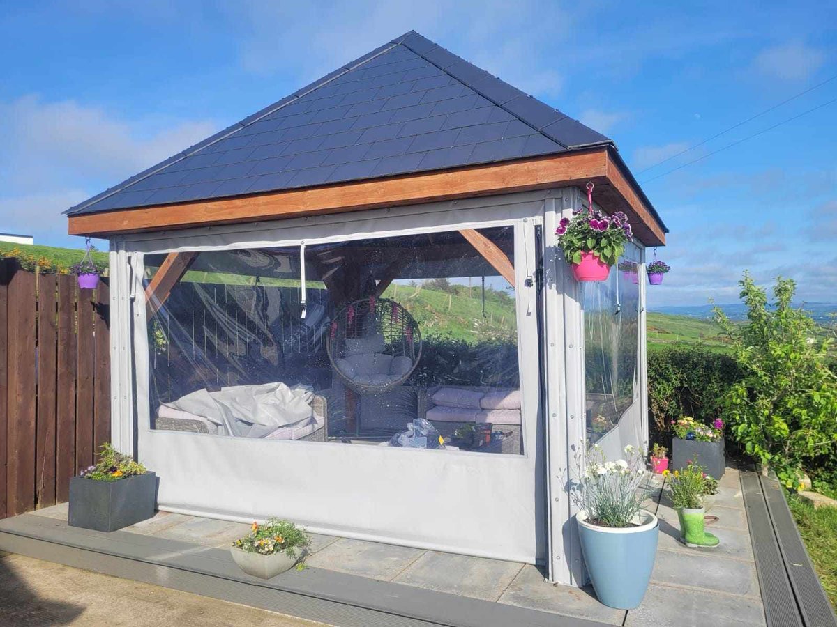 ClonmelCovers's tweet photo. Some of our Favorite Decking Panel Projects from the year so Far? #SidePanels #Gazebo #OutdoorLiving https://t.co/OIDnagksI9