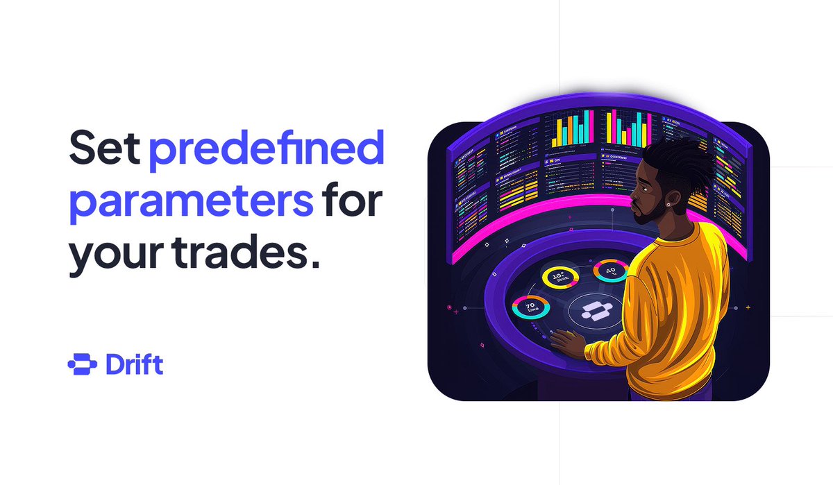 Take control of your crypto trades with Drift! Our app lets you set up custom rules for buying and selling, so you never miss a chance. Automate your trading decisions with simple, predefined settings, and stay ahead in the market. Sign up today and trade smarter, not harder!