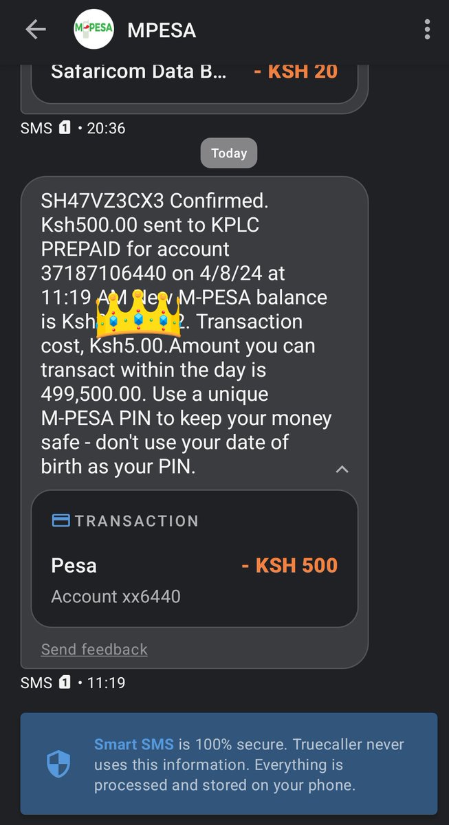 loyal_breezy's tweet photo. @KenyaPower_Care Hello Kplc, i purchased tokens worth 500 shillings and two hours later i haven't received my tokens, please assist. https://t.co/0f1iEjkJYC