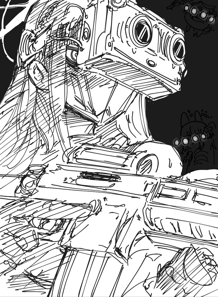 #ブルアカ

밀리터리 아카이브 컨셉아트 - 장비차이

Military Archive concept art -  Skill issue 