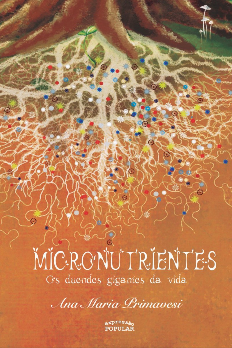 Gabnelso's tweet photo. Terminei de ler “Micronutrientes - Os duendes gigantes da vida” de Ana Primavesi, que aborda o papel destes nas plantas, animais e na regulação dos macronutrientes. 

Este parágrafo, logo na primeira página, nos leva à dimensão do micro. https://t.co/lSZvy7nbdT