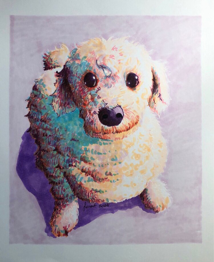 Hi <a href="/deedodem/">dem</a> ily n I hope this does Milo justice 💕
#markerart #markers #art #ArtistOnTwitter #alcoholmarkers