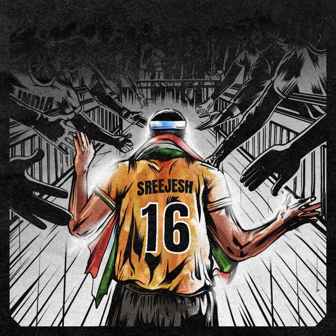 BajrangPunia's tweet image. Legend ❤️brother @16Sreejesh