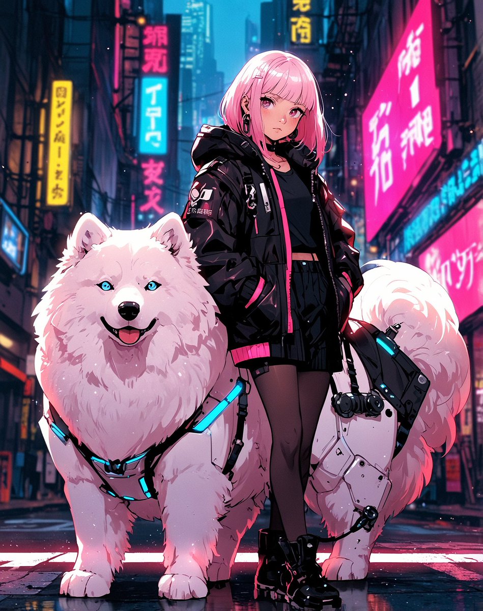 nashu_web's tweet photo. “Pink Vortex.”
#AIart #AIartwork #CyberDogs https://t.co/43qGfwqZNn