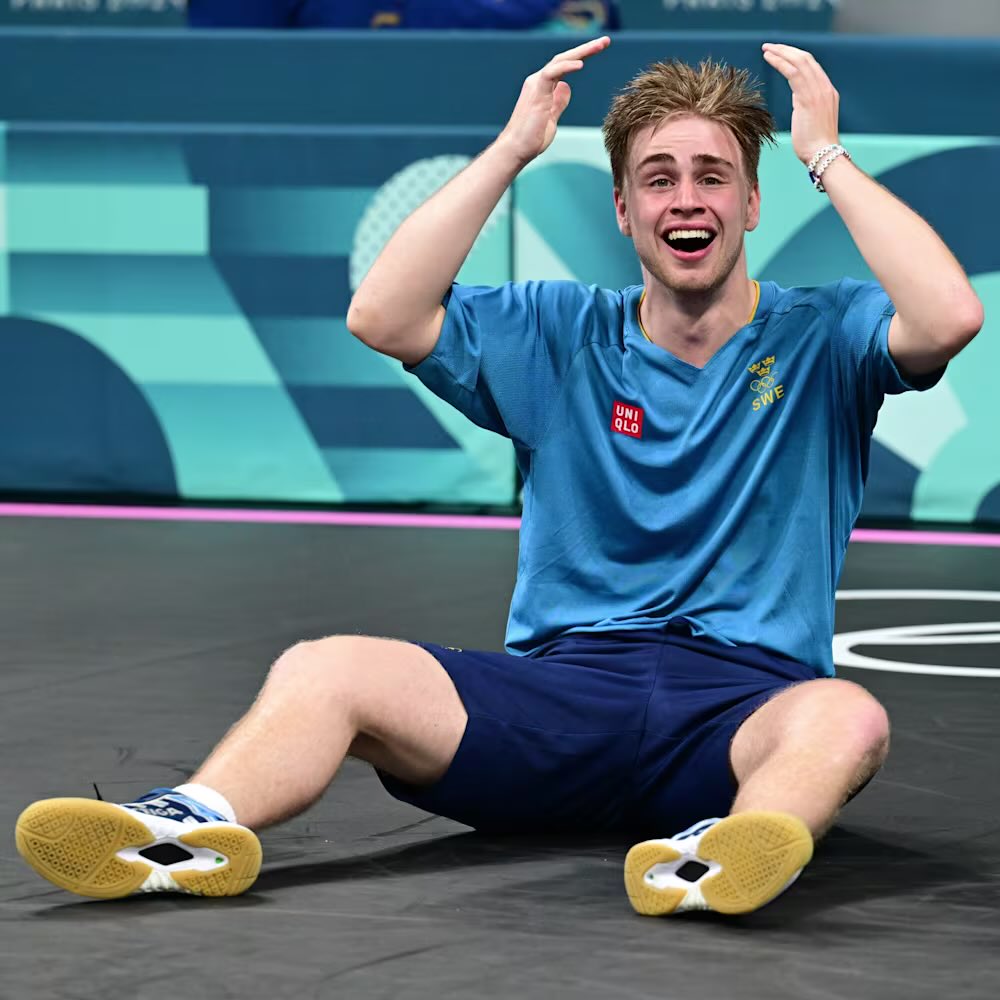 Tack 🙏 så hemskt mycket för showen Truls Möregårdh 🇸🇪🏓 och grattis till silvermedaljen i OS