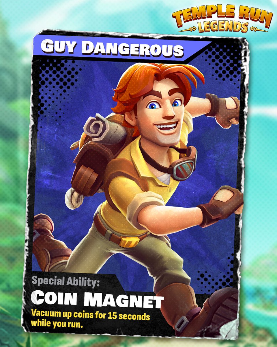 TempleRunLegend's tweet photo. Did someone say gold?💰 

This fearless GUY needs zero introduction. He's been running through countless DANGEROUS but thrilling Temple Run adventures since 2011. Cheers to our favorite treasure hunter and many more epic runs ahead! 🏃💨 

#TempleRunLegends #MobileGaming https://t.co/YRWw50x2ez