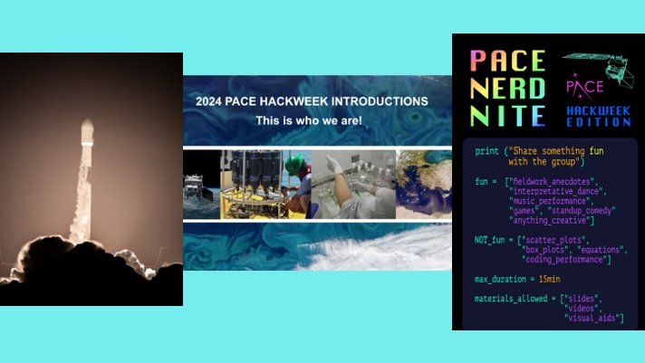 Kickoff of the <a href="/NASA/">NASA</a> #PACE Hackweek at <a href="/UMBC/">UMBC</a> -   Fantastic team to help 42 participants build new collaborations, #code like mad, and be some of the first to innovate with #PACE datasets. A really fun week ahead! <a href="/aewindle/">Anna Windle</a> @houghtah <a href="/NASAOcean/">NASAOcean</a> <a href="/teuta/">Denise Ramelli</a>