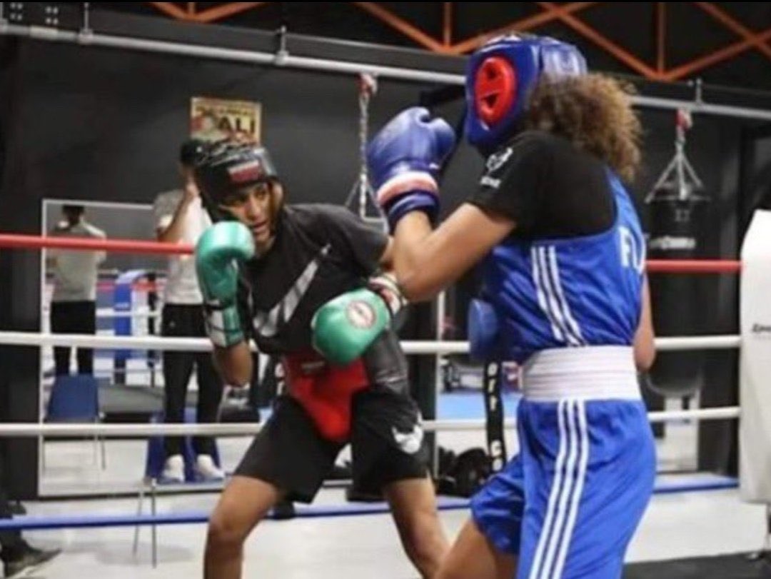 When you have to wear a groin guard to protect your female test!cles. 

#Paris2024