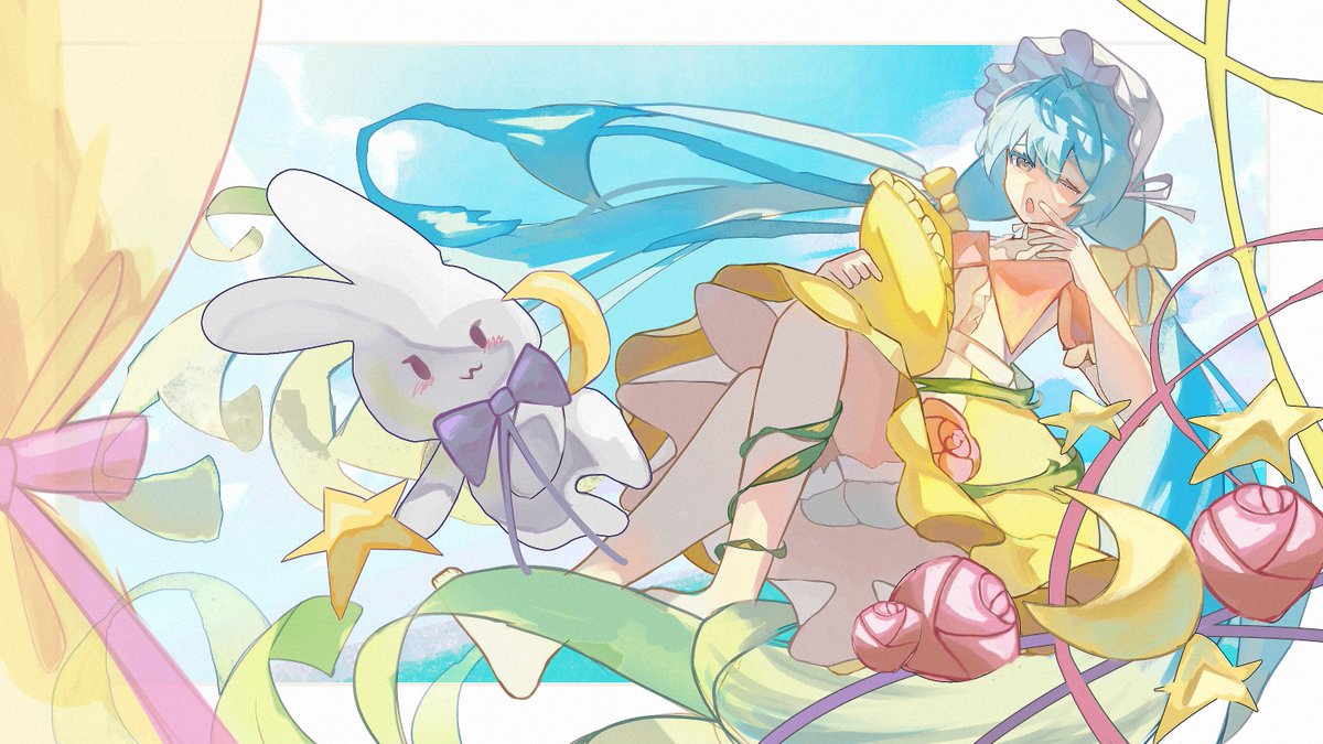 Sleeping beauty 
#初音ミク