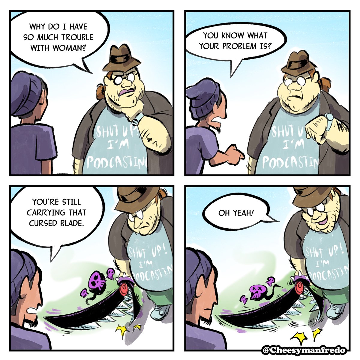 Cursed blade repost 