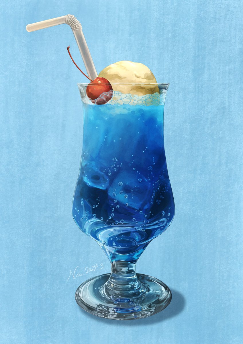 「食べ物描いたり、水彩で描いたり。 #私はこういう絵師です見た絵師全員参加」|なるしまなる＠クリエポJ-21のイラスト