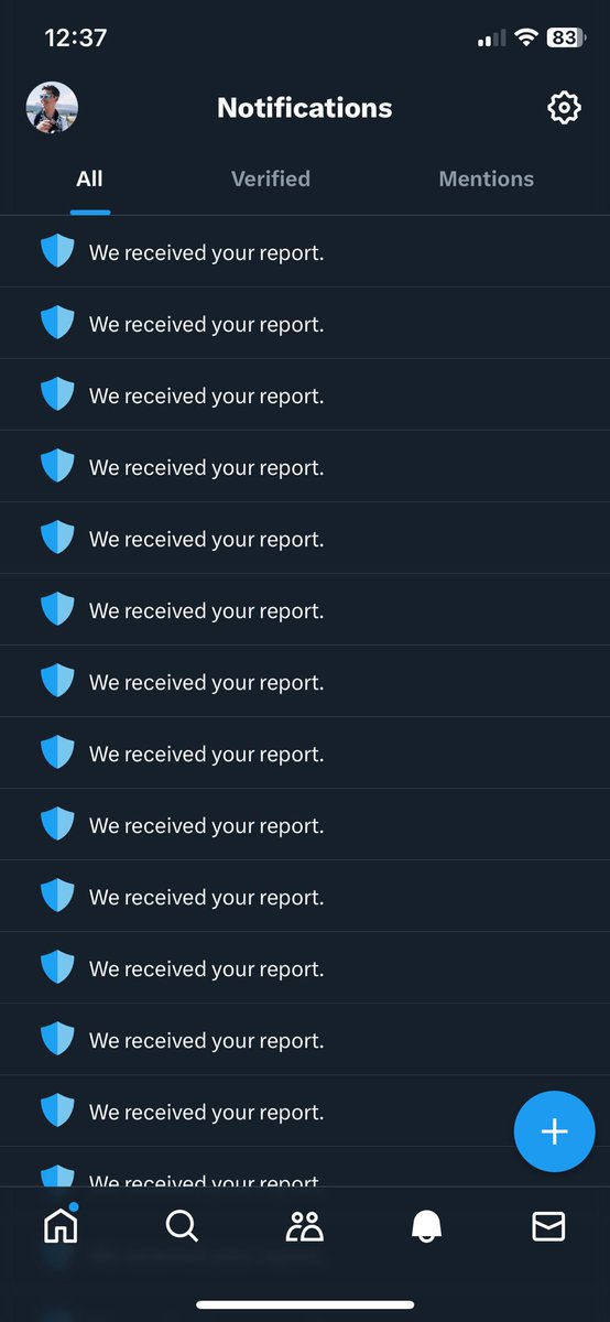 .. and not a single one will be actioned on. 🥲