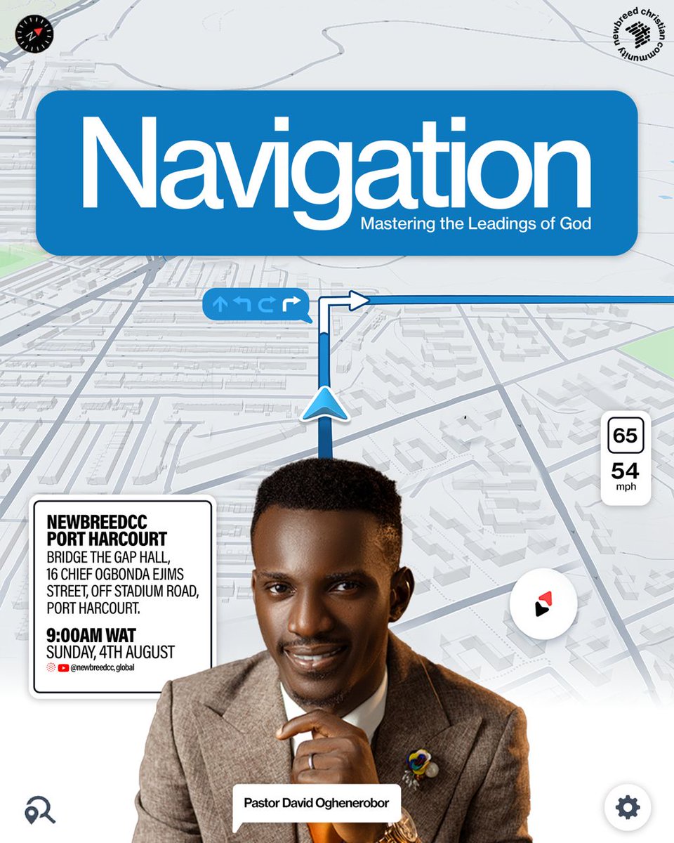 newbreedccng's tweet photo. We've had a full month's teaching experience about BLUEPRINT-Following God's plan for your life🔥

It was crowned with today's service on NAVIGATION-Mastering the Leadings of God🔥

What is one thing that God led our Lead Steward to say that spoke to you?👇

#Navigation #Newbreed https://t.co/2Yis2RzDgE