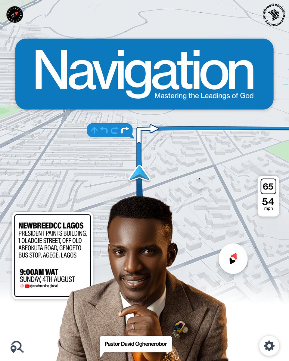 newbreedccng's tweet photo. We've had a full month's teaching experience about BLUEPRINT-Following God's plan for your life🔥

It was crowned with today's service on NAVIGATION-Mastering the Leadings of God🔥

What is one thing that God led our Lead Steward to say that spoke to you?👇

#Navigation #Newbreed https://t.co/2Yis2RzDgE