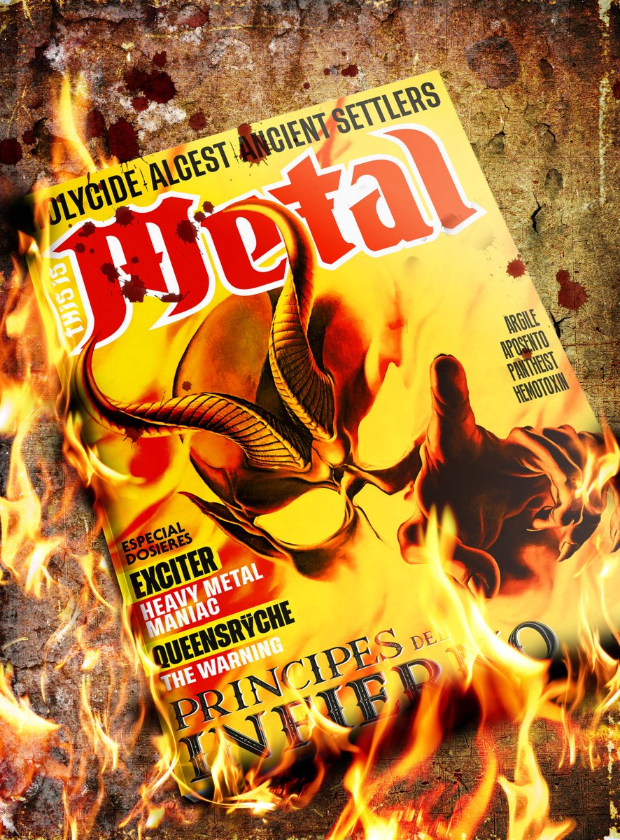 thisismetalmag's tweet photo. 🔥Ahora que el mundo arde🔥 #thisismetal te invita a un fuego 666 para aniquilar los últimos restos de tu alma.
☠︎︎ https://t.co/tTBciiKkjz ⚡ Digital https://t.co/O3tcKygdD0 ☠︎︎
#queensryche #mercyfulfate #exciter #holycide #alcest #AncientSettlers #Aposento #Argile ... https://t.co/mqGMsjrXtb