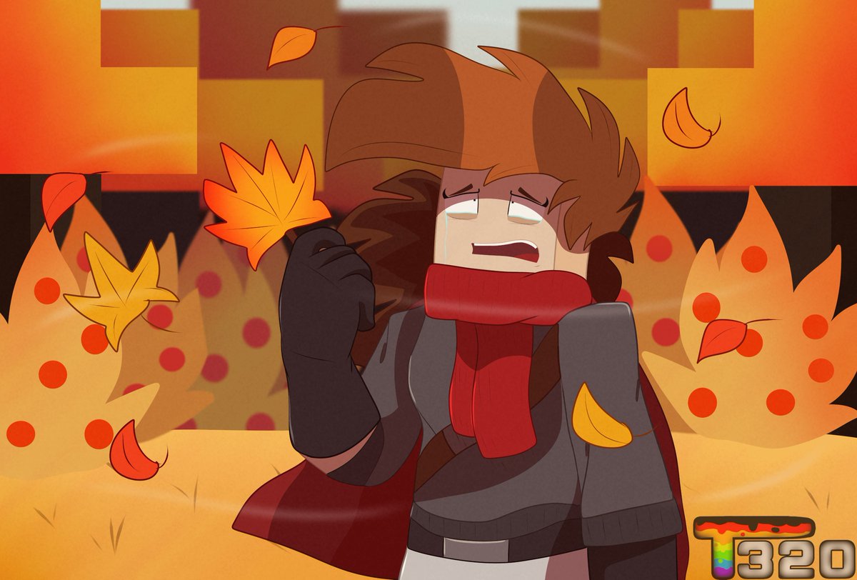 N0NameArtist666's tweet photo. 2021 art redraw 
Autumn vibe ypiee

#digitalart #Minecraft #minecraftoc https://t.co/LuH8b4LQUe