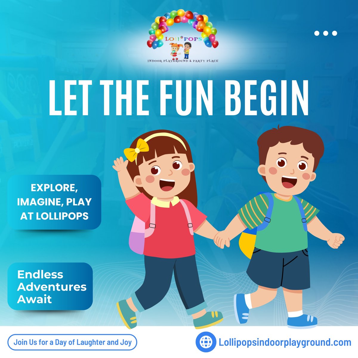 lollipopsindoor's tweet photo. 🎉 Ready for a day of laughter and fun? 🌟 Bring your kids to Lollipops Indoor Playground! Our vibrant play area with climbing structures, slides, and toys promises hours of entertainment. Visit https://t.co/xb54MjsNaI 🤗🎈 https://t.co/vGOy6Ul1tc