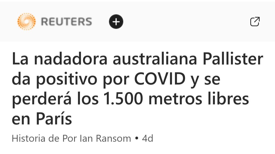 plaforscience's tweet photo. Hace 5 días nos contaron que una pobre nadadora australiana tenía que renunciar a nadar "por los estragos del Covid en las olimpiadas"

En 2 días, que ya te habías olvidado de ella; pasó de su "devastadora enfermedad" y ganó una medalla de oro, con récord olímpico
Y ayer, diploma https://t.co/AdmP7CwAVe