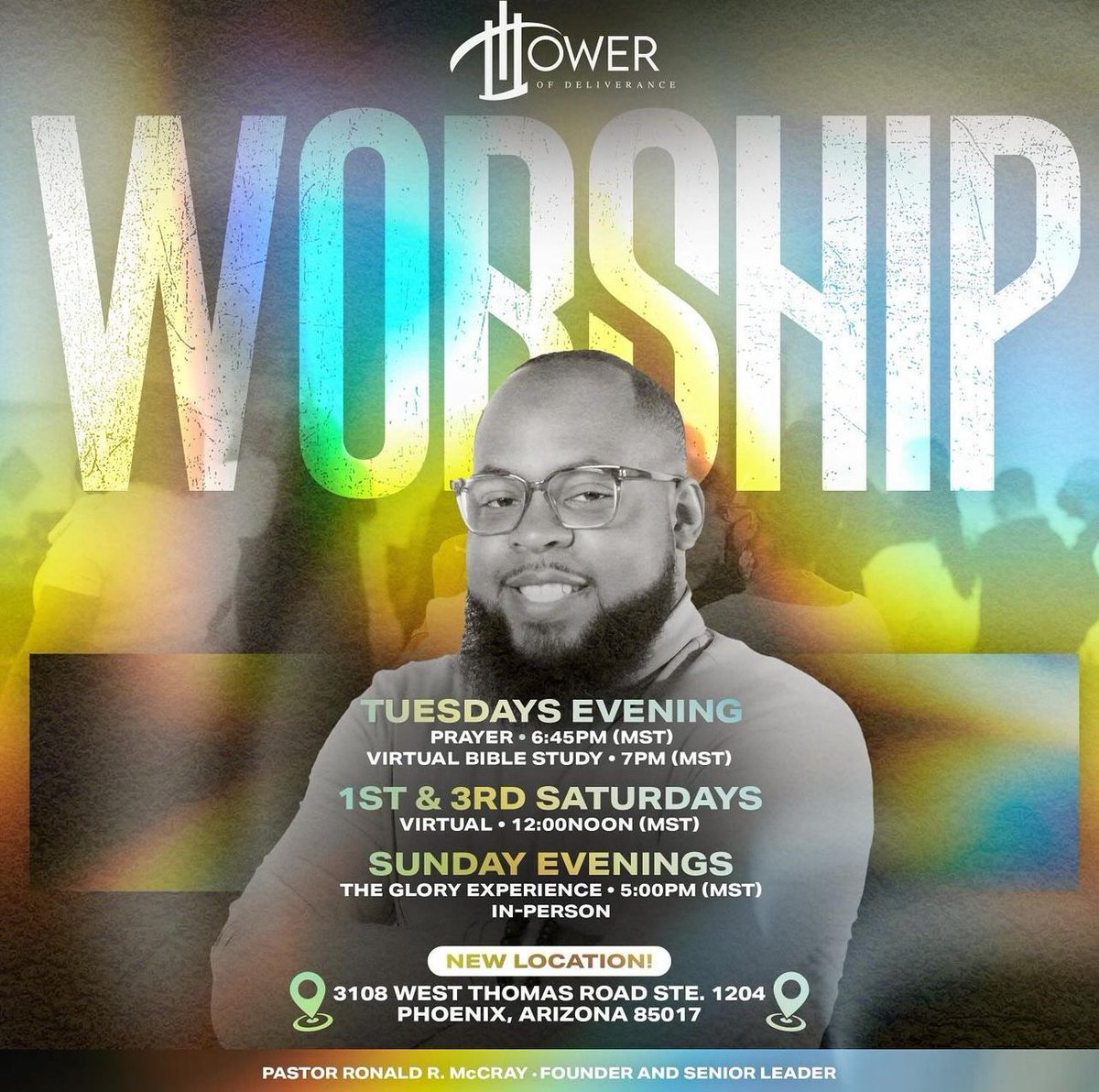 ShilohCOGICAZ's tweet photo. Meet one of our Shiloh District Churches! If you are ever in the Central Phoenix area please be sure to check out the @TheTowerofPHX! @PastorRonaldRay is the leader!
#ShilohStrong #WeAreCovered #GWRC #COGIC #ShilohDistrictAZ #WeAreShiloh #YesLordChurch #LocalChurchSpotLight https://t.co/pegXGkykDe