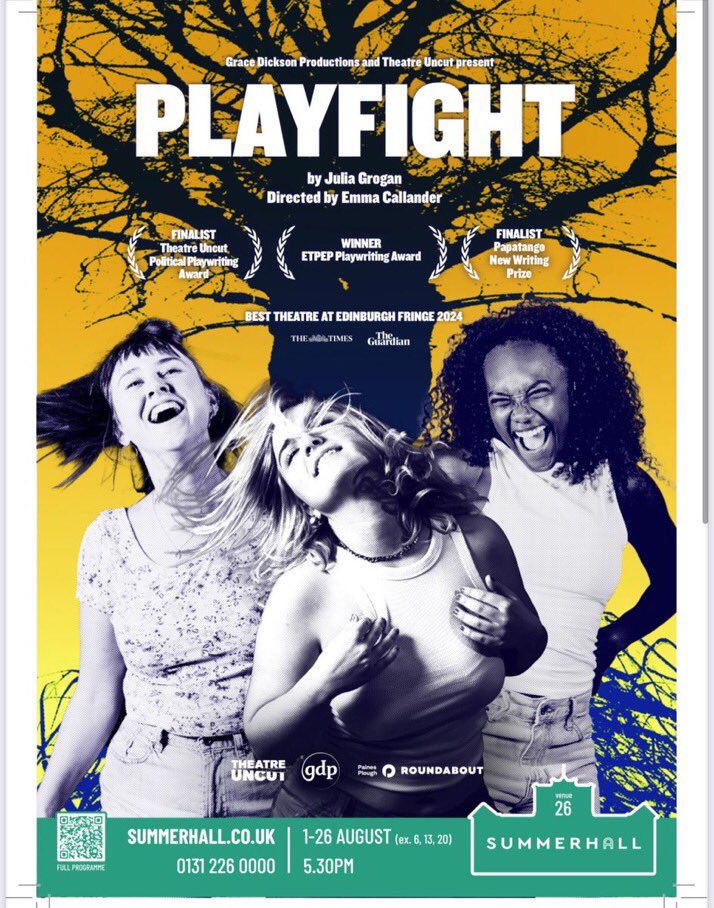 Theatre Uncut (@theatreuncut) on Twitter photo First standing ovation at #edfest last night! Always a lovely feeling! This cast are smashing it! <a href="/Summerhallery/">Summerhall</a> <a href="/painesplough/">Paines Plough</a> #roundabout2024 <a href="/gdicksonprods/">Grace Dickson Productions</a> <a href="/jugrogan/">Jules Grogan</a> First standing ovation at #edfest last night! Always a lovely feeling! This cast are smashing it! <a href="/Summerhallery/">Summerhall</a> <a href="/painesplough/">Paines Plough</a> #roundabout2024 <a href="/gdicksonprods/">Grace Dickson Productions</a> <a href="/jugrogan/">Jules Grogan</a>