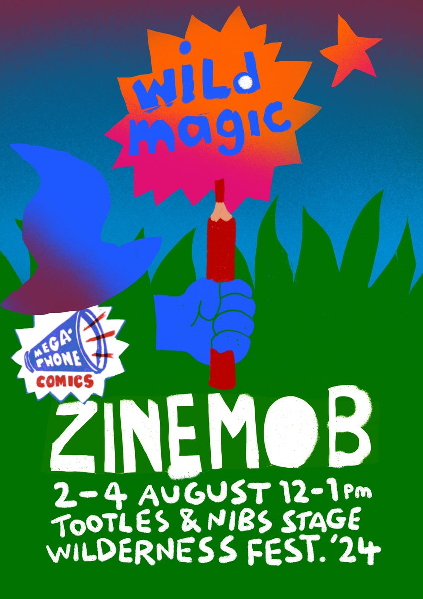 Megaphonecomics (@megaphonecomics) on Twitter photo ZineMob today: Wild Magic! @tootlesandnibs <a href="/WildernessHQ/">Wilderness</a> with <a href="/rebeccakjones1/">rebeccakjones</a> @petermoreysketches <a href="/boardgames/">boardgames</a>.miniatures.stuff @joshuajamesknowles #megaphonecomics #wildmagic #tootlesandnibs #wilderness ZineMob today: Wild Magic! @tootlesandnibs <a href="/WildernessHQ/">Wilderness</a> with <a href="/rebeccakjones1/">rebeccakjones</a> @petermoreysketches <a href="/boardgames/">boardgames</a>.miniatures.stuff @joshuajamesknowles #megaphonecomics #wildmagic #tootlesandnibs #wilderness