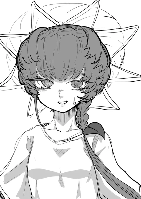 ゴッホちゃんの練習絵してた 