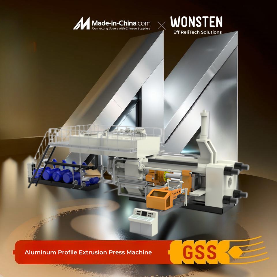 wonstenHQ's tweet photo. Get ready for unbeatable deals this Golden Sourcing Season! #goldensourcingseason WONSTEN Group supply all kinds of Aluminum Extrusion Machines https://t.co/ig385KJqjN